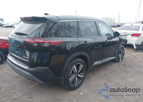 2021 Nissan Rogue Sl Intelligent Awd z USA, uszkodzony, nr VIN 5N1AT3CB1MC755068